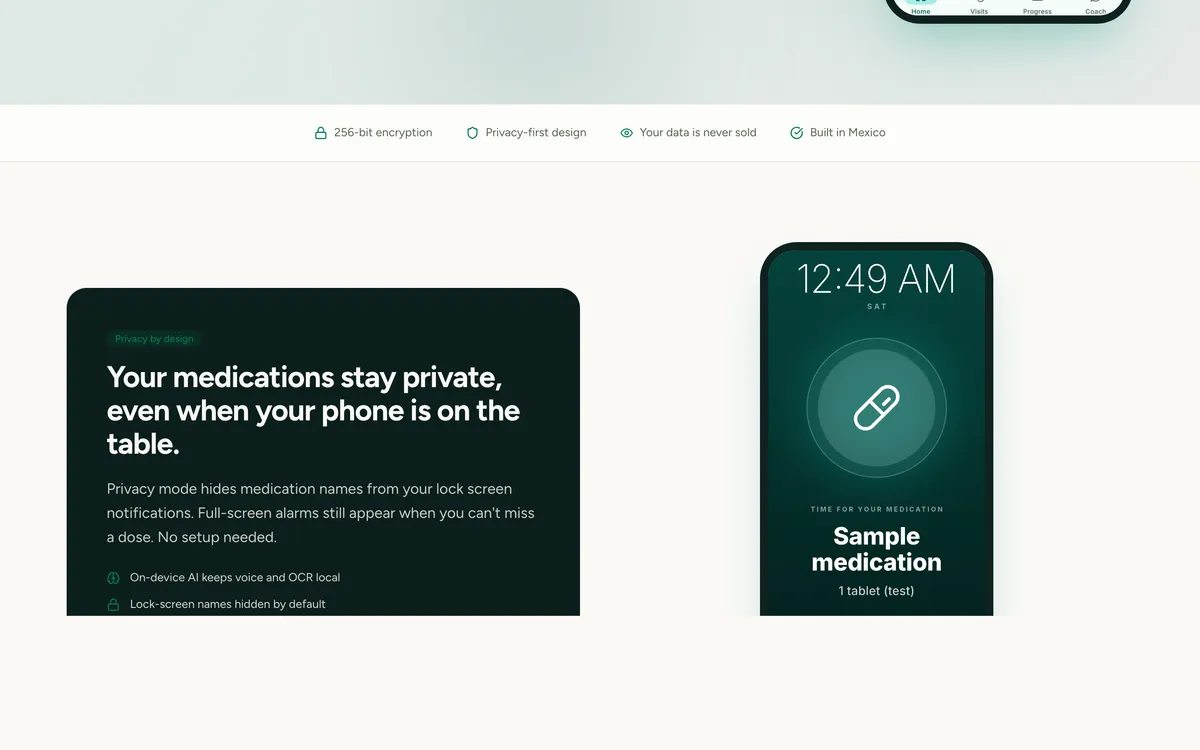 MedRemind website